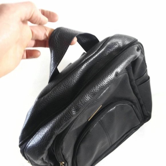Black Backpack Casual Satchel Handbag Travel Hiking Purse Shoulder Unisex Bag  main image 6